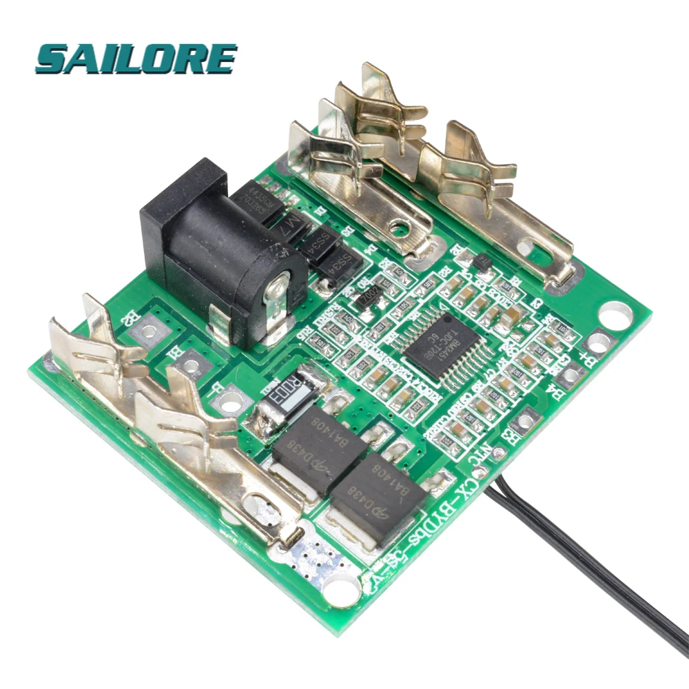 

5S 18V 21V 20A Battery Charging Protection Board Li-Ion Lithium Battery Pack Protection Circuit Board BMS Module For Power Tools
