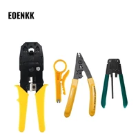 network optical fiber tool combination set wire crimper network cable leather cable wire stripper miller stripper