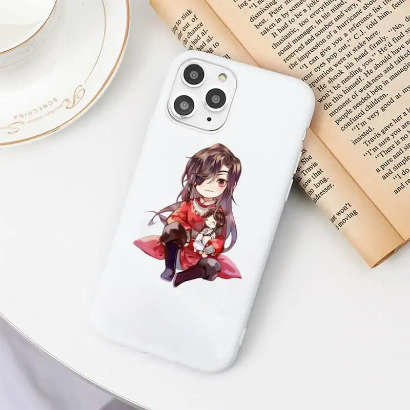

Anime Tian Guan Ci Fu Phone Case Candy Color for iPhone 11 12 mini pro XS MAX 8 7 6 6S Plus X SE 2020 XR