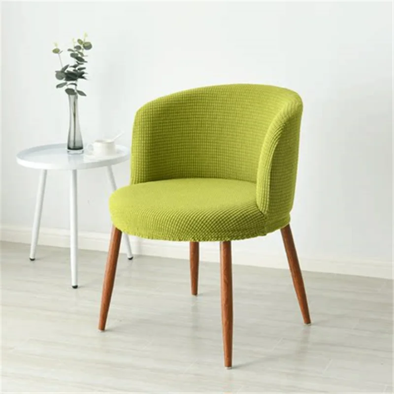 Nordic Стиль Dning чехлы на стулья комплексные молока Чай из Полар-флиса эластичные