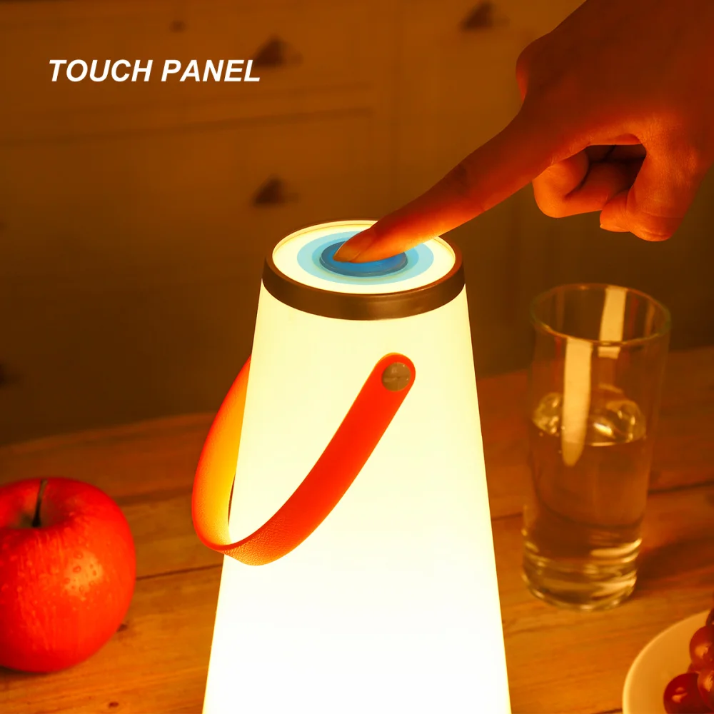 

LEDMOMO LED Night Light Portable Hanging Lamp Bedroom USB Rechargeable Dimmable Energy-saving USB Handing Wall Lamp Emergency Li