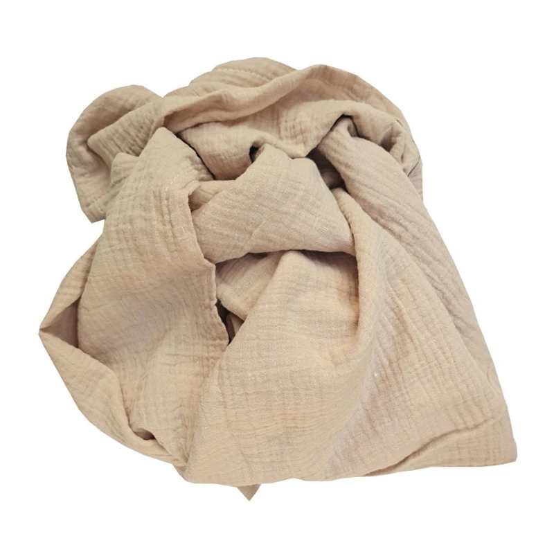

Cotton Newborn Baby Blankets Solid Swaddle Wrap Stroller Cover Blanket Muslin Gauze Blanket Baby Photography Props Bath Towel