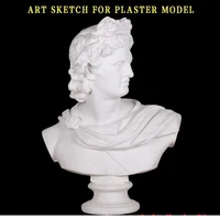 brandts plaster figure plaster head apro bust apollo bust sketch teaching aids art supplies