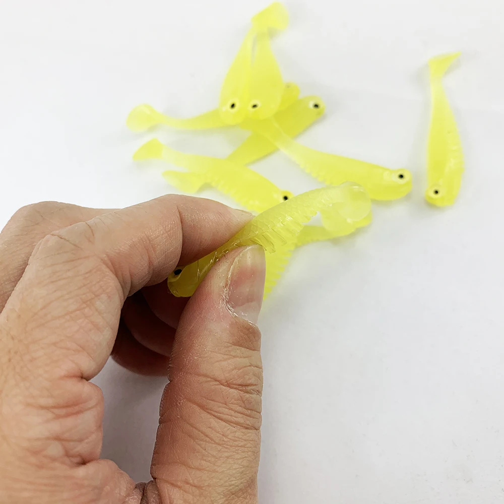 Искусственная мягкая приманка с запахом рыбы для рыбной ловли | Спорт и