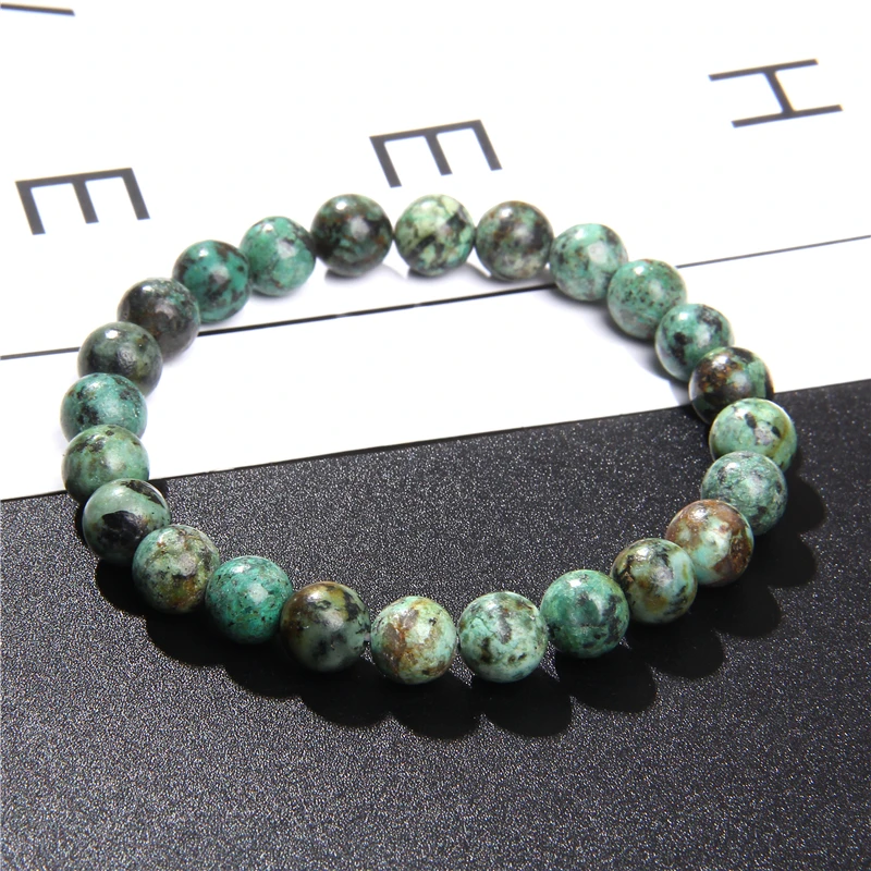 

Natural Healing Energy Tiger Eye Bracelet Polished 8 mm Lapis lazuli Beads Bangle Elastic Pulsera Women Jewelry Men Bracelets