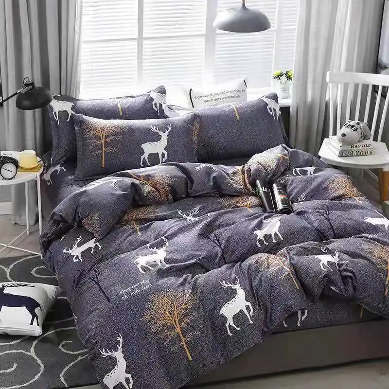 

Spring and summer new style bedding Boutique four-piece set