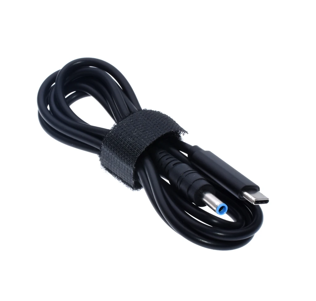 Usb type C Мощность PD адаптер конвертер в 4 5*3 0 Dc штекер зарядный кабель шнур для hp Stream