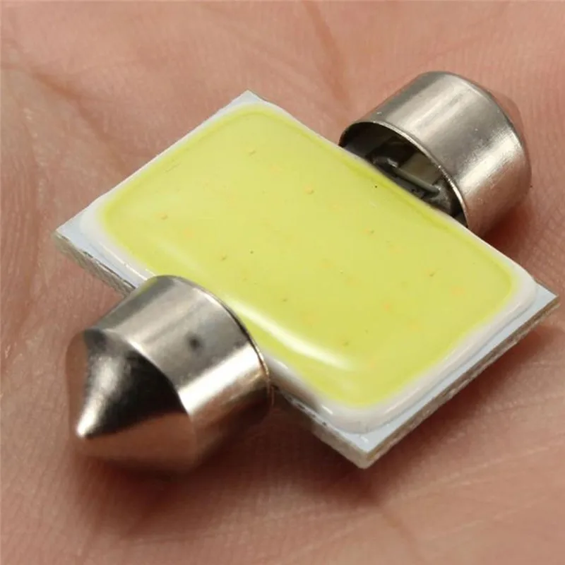 2 шт. 31 мм 12smd COB светодиодный с низким потреблением Высокая Мощность чрезвычайно