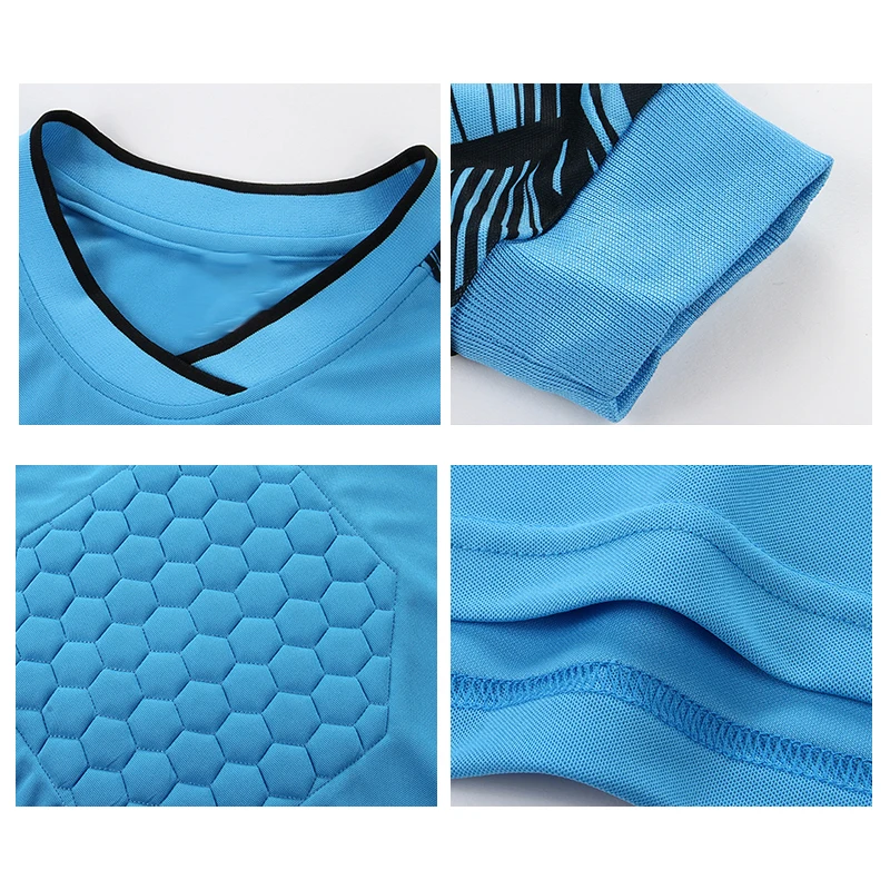 SHINESTONE 025 взрослая Футбольная форма вратаря мужские футбольные Джерси наборы