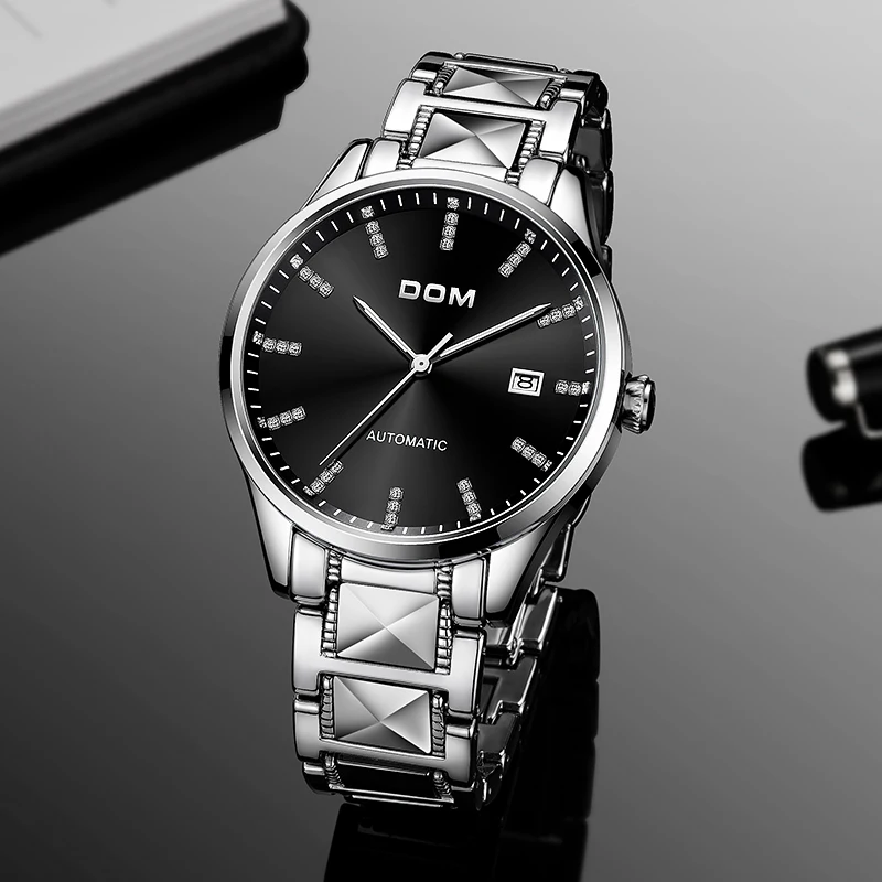 DOM Male Automatic Mechanical Business Watch Men Luxury Brand Casual Watches Men's Wristwatch Clock Relogio Masculino M-1278D-1M enlarge