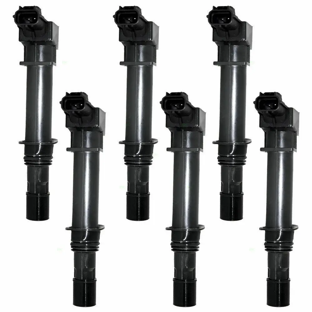 

6 Ignition Coils Replacement for Dodge Jeep Mitsubishi V6 3.7L V8 4.7L UF270