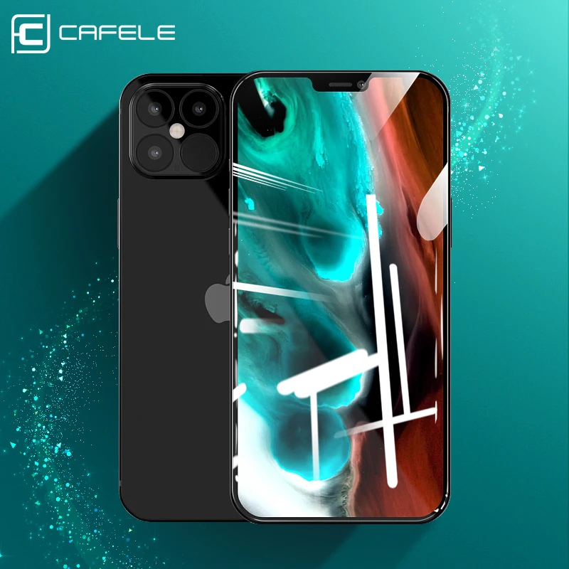 Защитное стекло Cafele для iPhone 12 Mini Pro Защитная пленка экрана с защитой от царапин 13 11