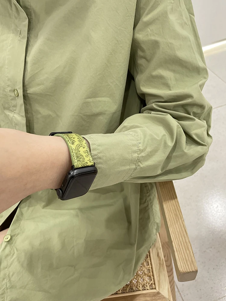 Ремешок кожаный для Apple iWatch Band 38 мм 40 42 44 41 45 | Наручные часы