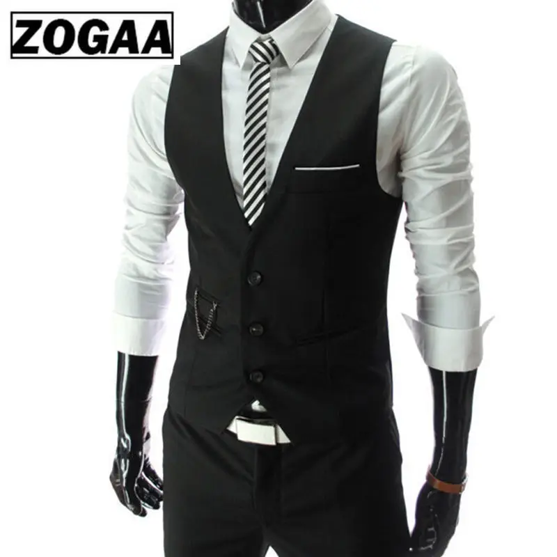 2019 новое прибытие платье жилеты для мужчин Slim Fit Мужская жилетка костюм жилет Homme
