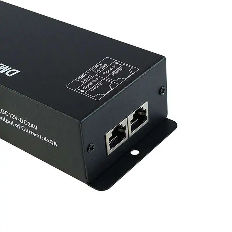 Dmx 512 цифровой дисплей декодер Диммируемый драйвер Dmx512 контроллер для Led Rgbw