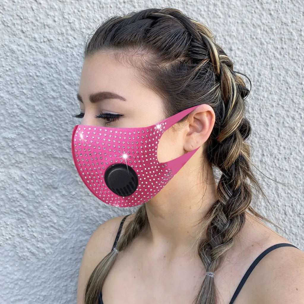 

Outdoor Mascarilla Unisex Sequin Print maske Washable And Reusable Warm Windproof Face Product Mascarilla Reutilizable Hot