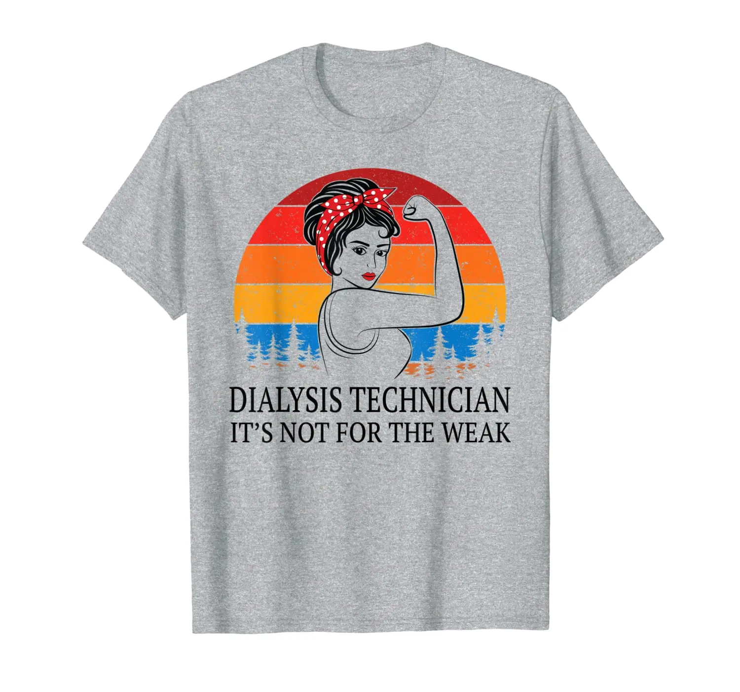 

Dialysis Technician Not For The Weak Vintage 80s T-Shirt