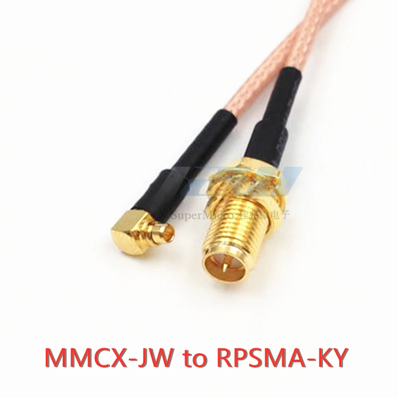 Бесплатная доставка MMCX J изогнутый штекер к SMA K женский RG316 линия sma