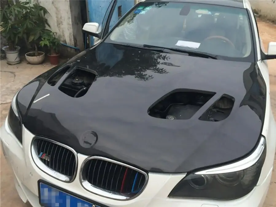 Крышка вентиляционного отверстия переднего бампера двигателя из углеродного