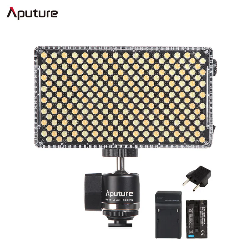 

Aputure Amaran AL-F7 Color Temperature 3200-9500K CRI/TLCI 95+ Led Panel Most Versatile On-Camera LED light,Optional Battery kit