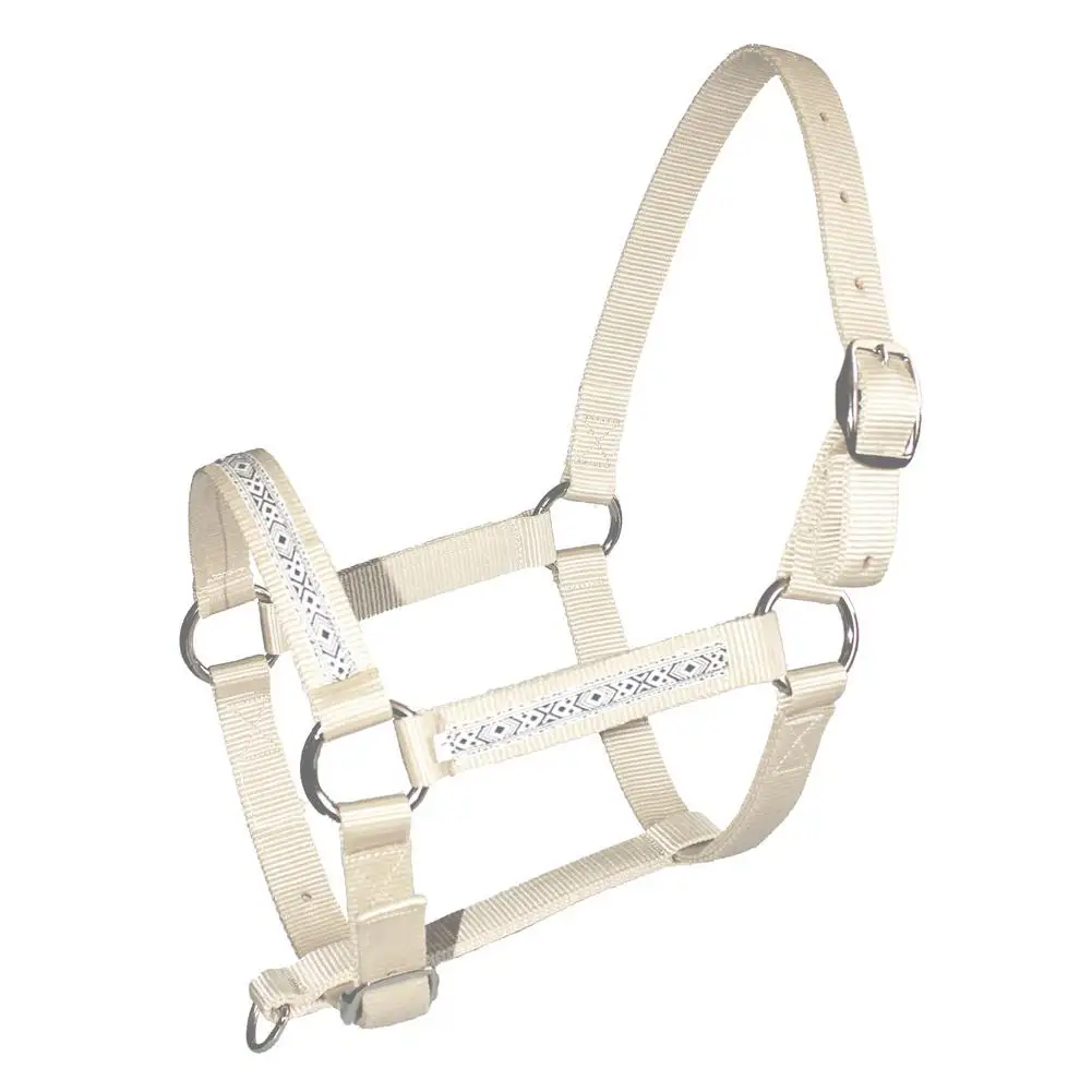 Horse Bridle Horse Rein Headstall Horse Halter Nylon Detachable Adjustable Durable Horse Headstall Removable Snaffle horse