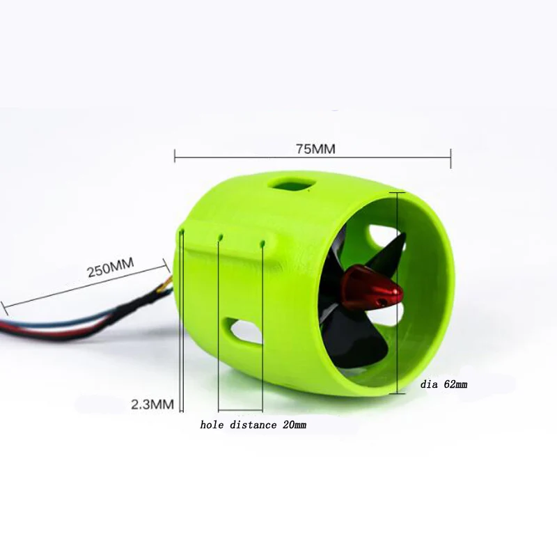 подводный thruster 12 24 в 20 а бесщеточны