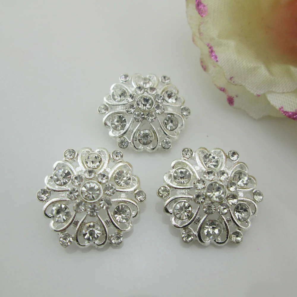 5 шт. металлические алмазные пуговицы Стразы | Дом и сад