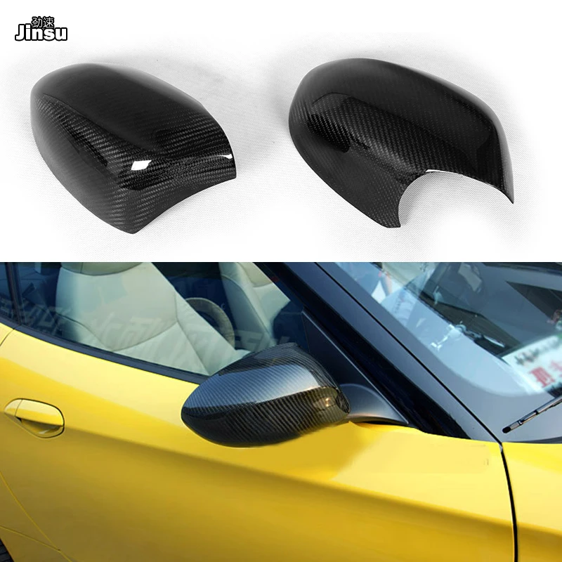 2 шт. карбоновые крышки для зеркала заднего вида BMW Z4 20i 28i 30i 35is 2009 - 2018 | Автомобили и