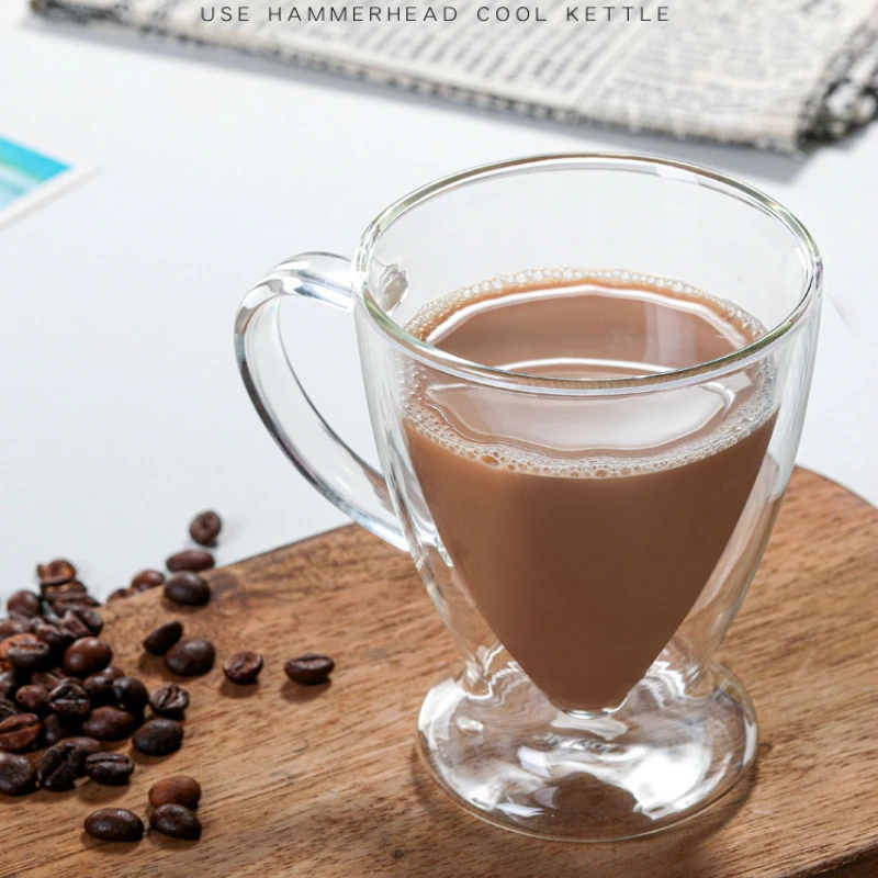 Двухслойная кофейная кружка в европейском стиле Современная Минималистичная