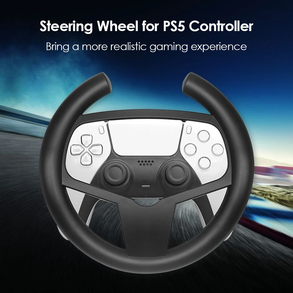 Racing Steering Wheel Playstation Joystick Fashion round For Ps5 Game Controller Gamepad Accessories | Электроника