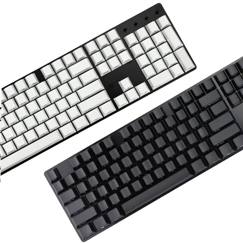 Боковая печать PBT OEM высокие колпачки для ключей 104 клавиш Набор колпачков