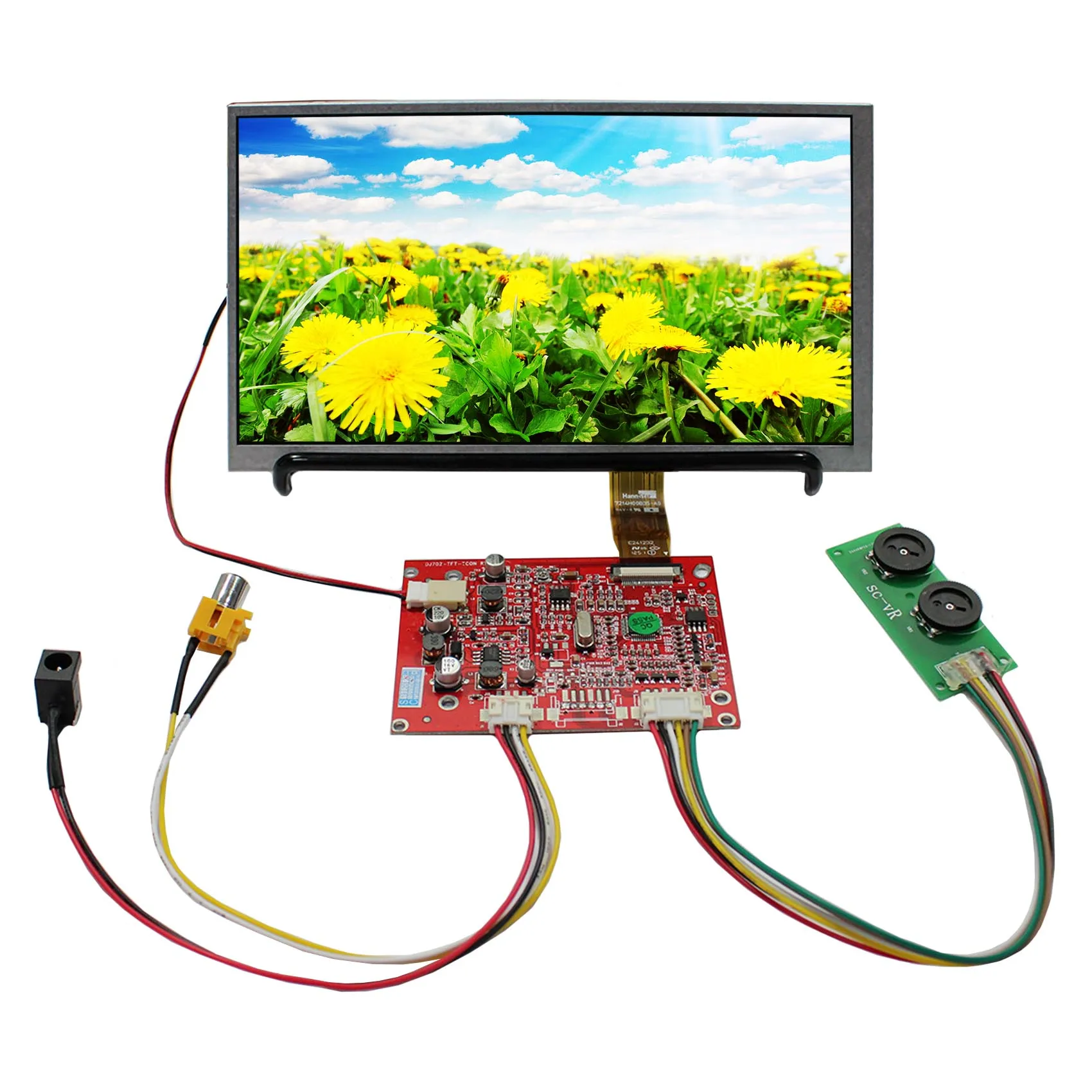 7 дюймовый 480x234 AT070TN07 ЖК экран CVBS входная плата контроллера|Запасные части| |