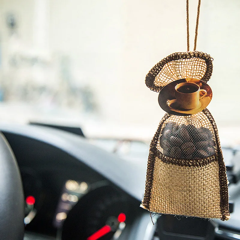 Кофе Bean подвесные машина для томатного соуса ароматерапия с парфюмом подвеска