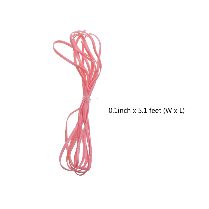 

066C 20 Bright Colors Plastic Lacing Cord DIY Bracelet Thread Jewelry Making Supplies School Art Classes for Adults Children