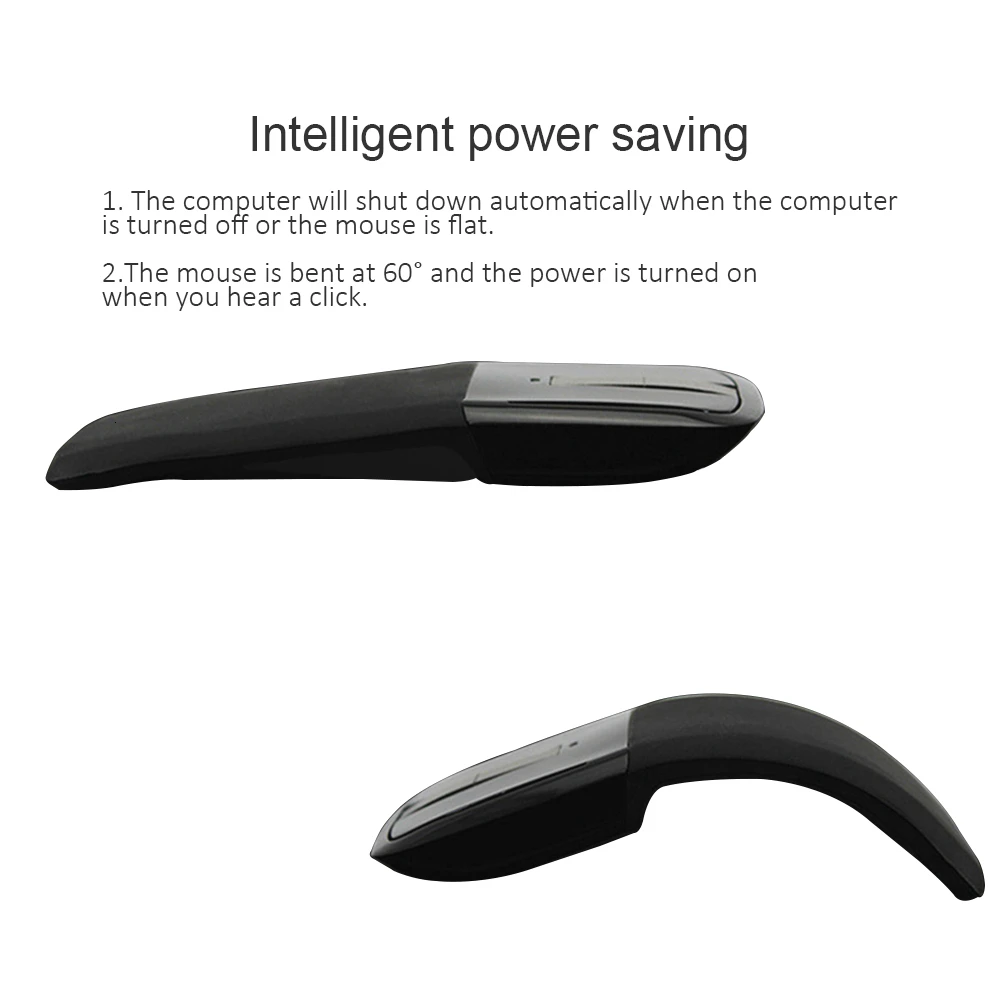 Bluetooth Беспроводная Мышь Arc Touch портативная эргономичная компьютерная Mause Складная оптическая мини-мышь для ноутбука Xiaomi microsoft PC