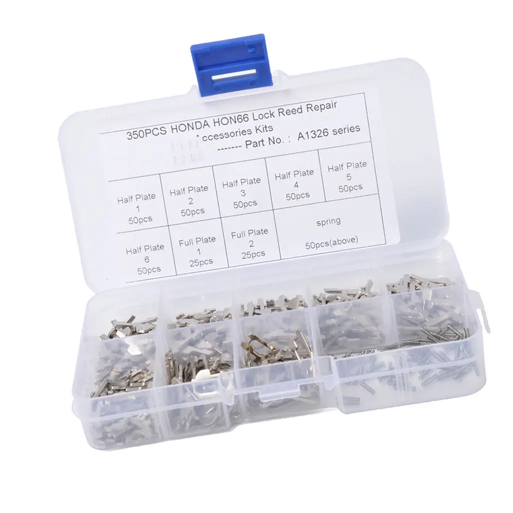 

350Pcs Car Locking Tablets Assembly Set for Honda with 1pcs Plastic Case #2