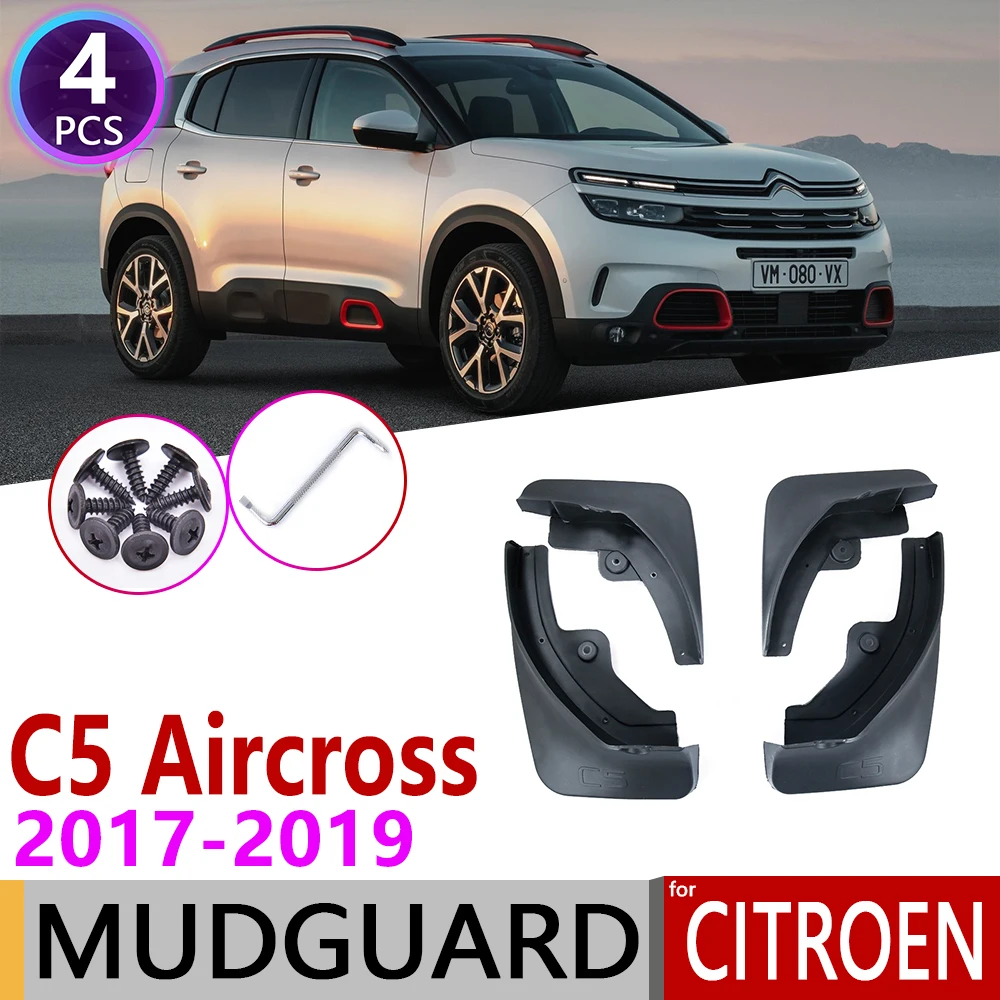 Для Citroen C5 Aircross 4 шт передние задние брызговики Брызговики аксессуары