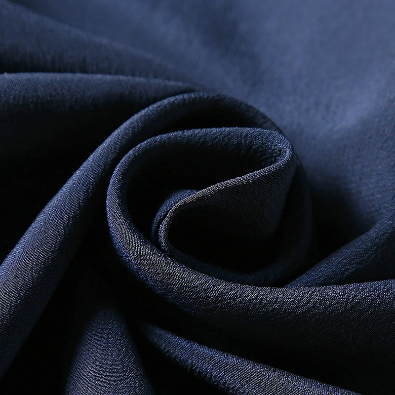 

100% Natural Silk Women Shirt Elegant Fashion Turn-down Collar Long Sleeve Patchwork Pure Real Silk Office Lady Blouse Casual