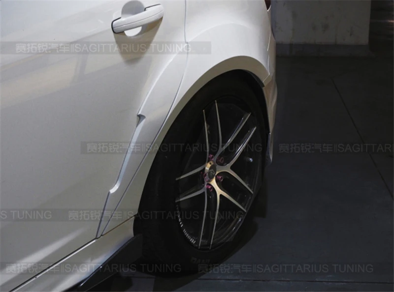 Подходит для Ford Focus, обвес, крыло, хэтчбек ST 2012 13 14 15 16 17 18 лет, Воздухозаборники, вентиляционная крышка, широкий корпус, аксессуары