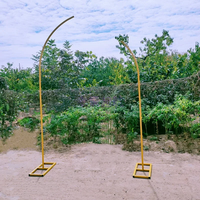 Flone бутафория для свадебной фотосессии на металлический фон арка заднего фона