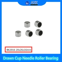 bk2016 needle bearings 202616 mm 5 pcs drawn cup needle roller bearing bk202616 caged closed one end 5594120