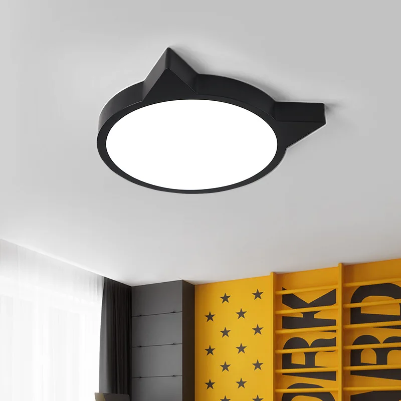 Nordic Oak Led Ceiling Lights Living Room Round Multicolor Alloy Lamp Bedroom Light Fixture 40cm | Лампы и освещение