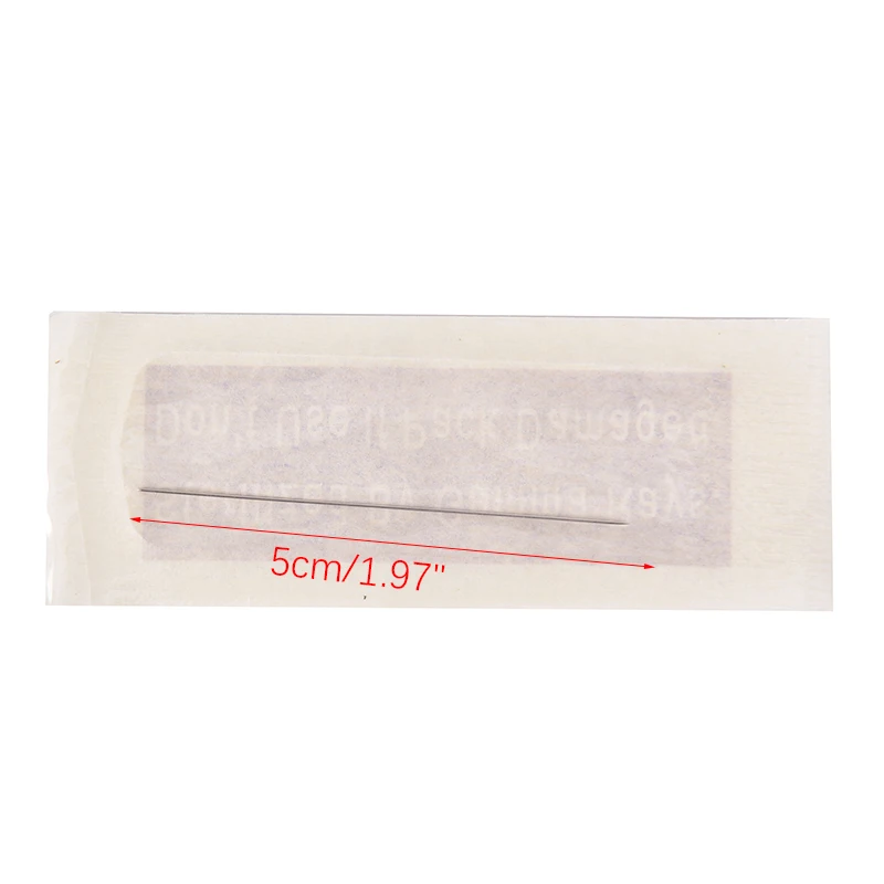 

100pcs/Set Tattoo Needles Disposable Sterilized Permanent Makeup Needles for Eyebrow Tattoo Makeup Kits
