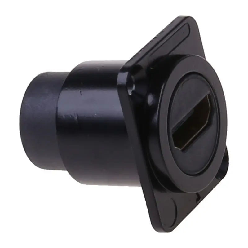 Разъем типа D сетевой втулка шасси Панельное крепление аудиоразъем