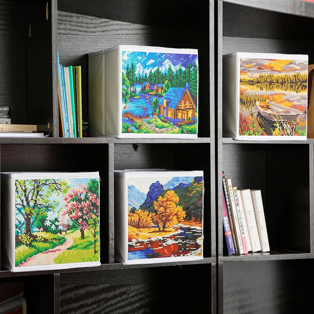 Складной ящик для хранения сделай сам складное украшение алмазной живописи с