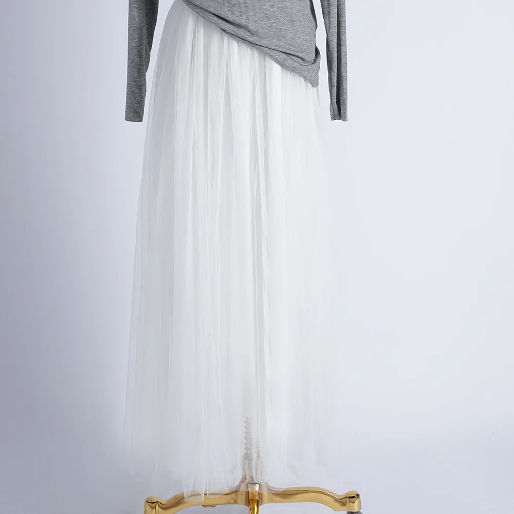 Женская юбка женская распродажа осенне-зимняя длинная Плиссированная в полоску