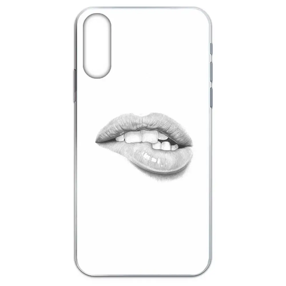 Sexy Lady Red Lips Hot Girl For Samsung Galaxy A71 Note 10 Plus A51 Case A50 A 71 51 | Мобильные телефоны и аксессуары