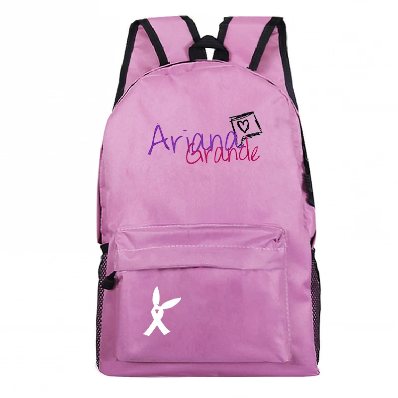 24 Розовый рюкзак Ariana Grande Mochila Feminina, женский рюкзак, школьные сумки для подростков, мужской рюкзак для ноутбука, Детский рюкзак для путешествий - Цвет: 24