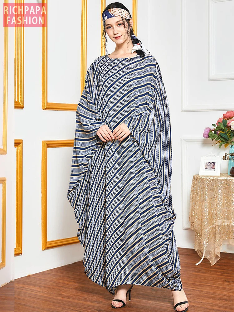 Abaya Дубай Турция мусульманский модный хиджаб платье Европейский ислам одежда