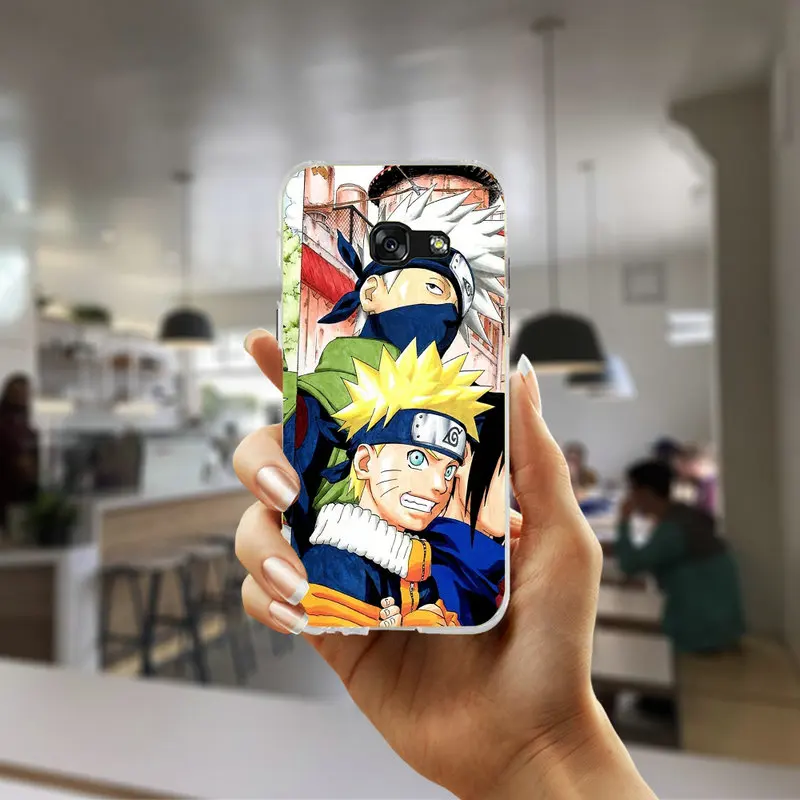 Picture 11 Ботинки в стиле аниме «Naruto для Samsung Galaxy J3 J4 J5 J6 J7 J8 A3 A5 A7 Coque сумки Силиконовые мягкие чехлы для телефонов - Цвет: Picture 11